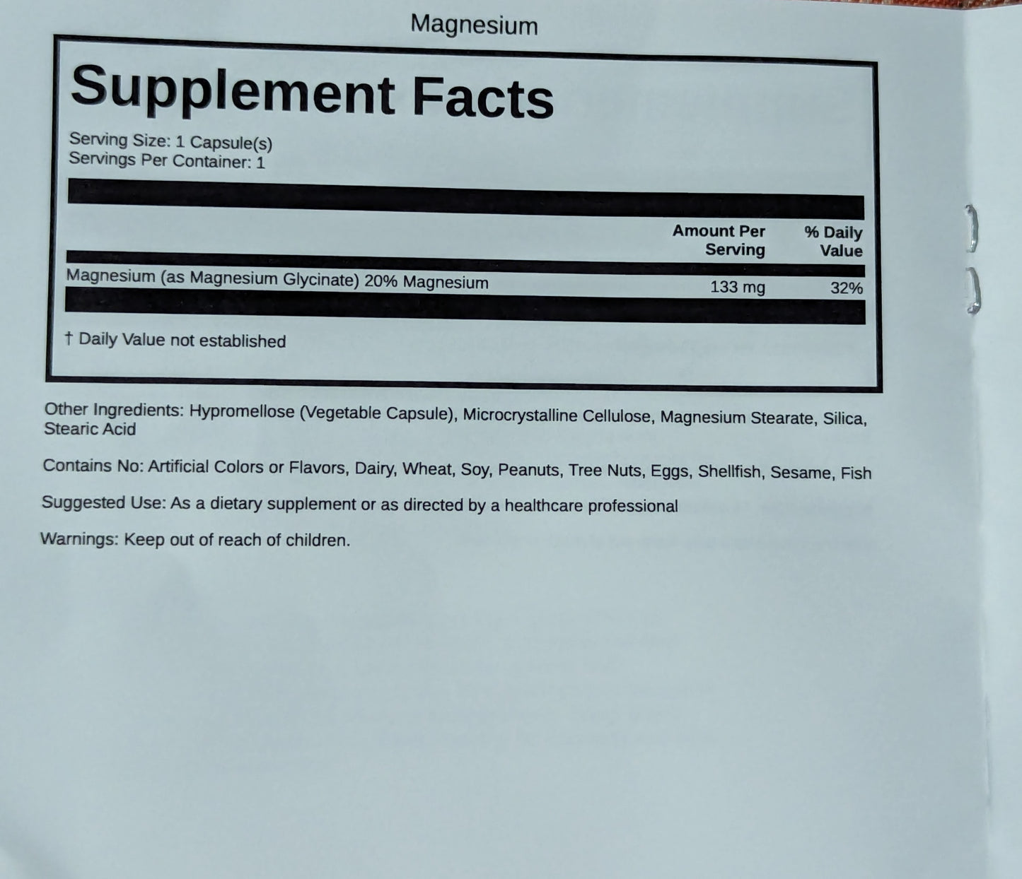 Sleep Pack (no Melatonin) 30 day supply