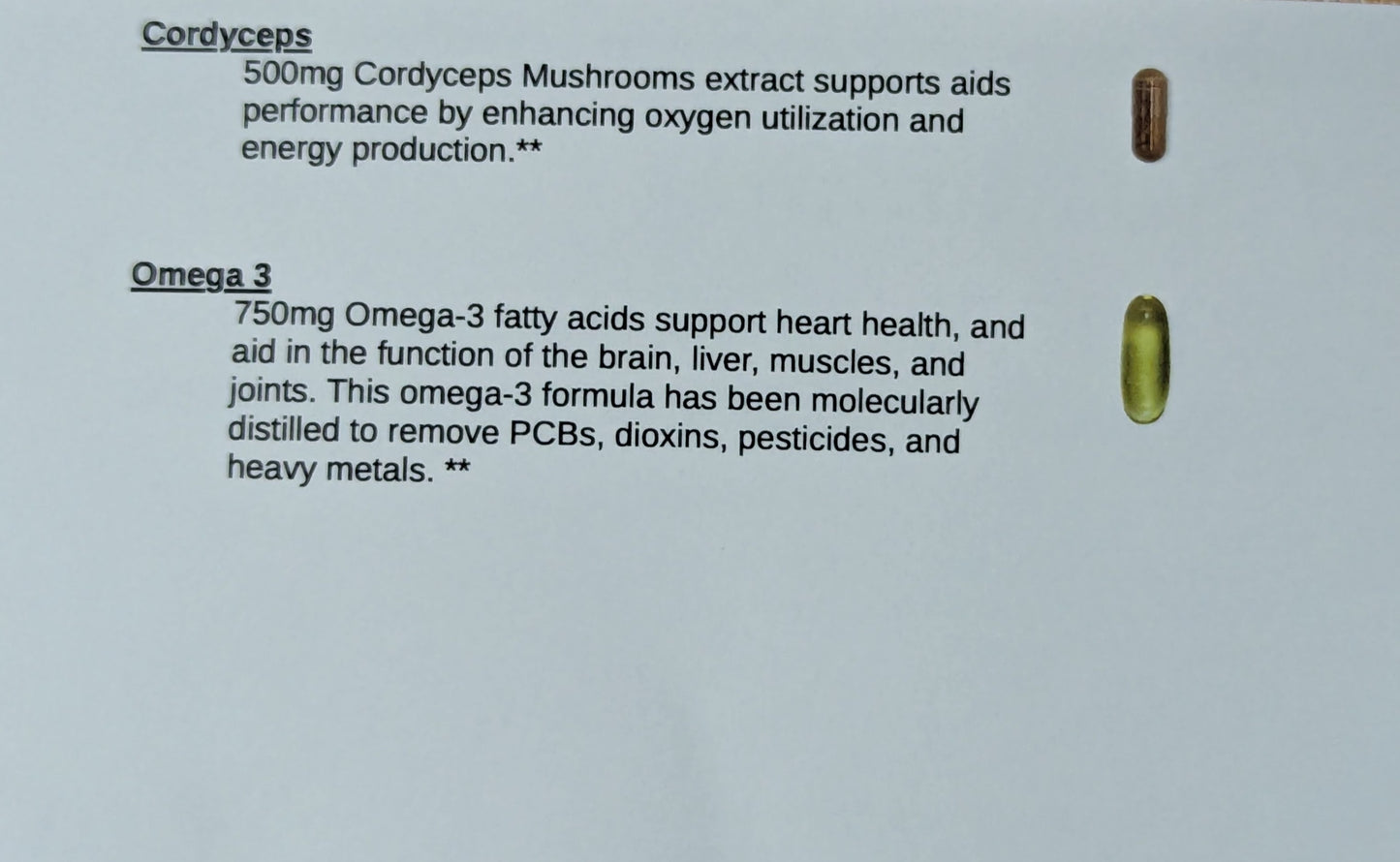 Stress pack (30 day supply)