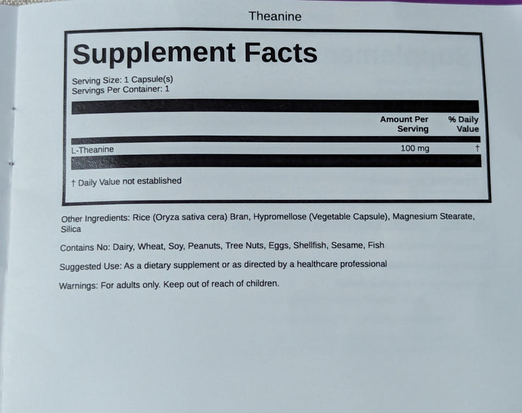 Stress pack (30 day supply)